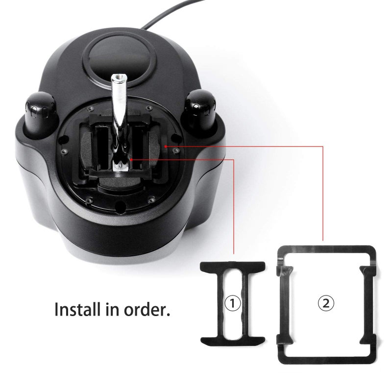 LINZHEN Gear Shifter Adapter Pad Modification Set for Logitech G27 G29 G25 G920 Accessories - Image 2